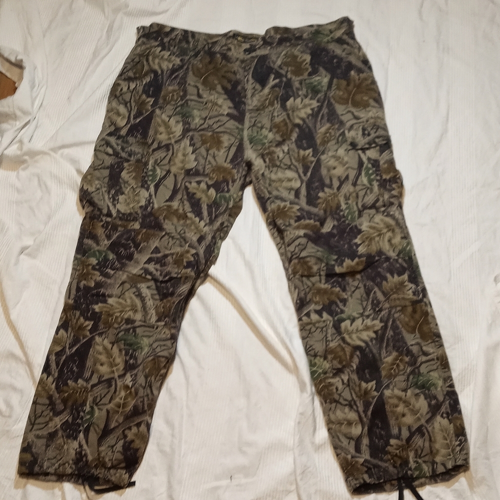 MASTER SPORTSMAN CAMO CARGO HUNTING PANTS MENS XXL 42X30